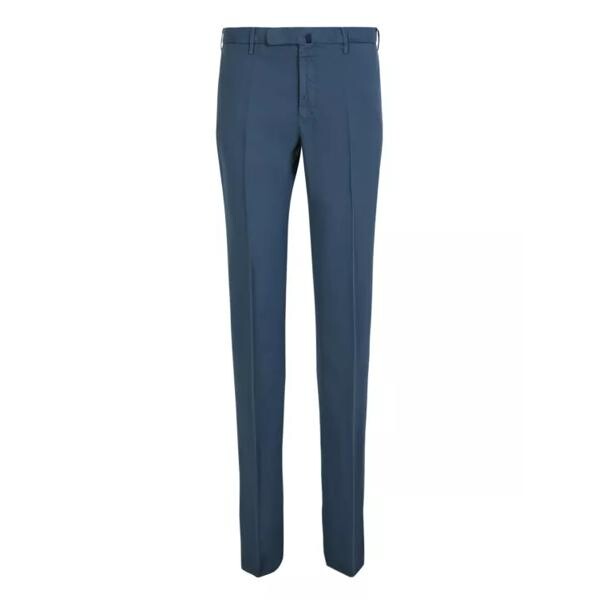 Брюки tailored aesthetic trousers Incotex, синий