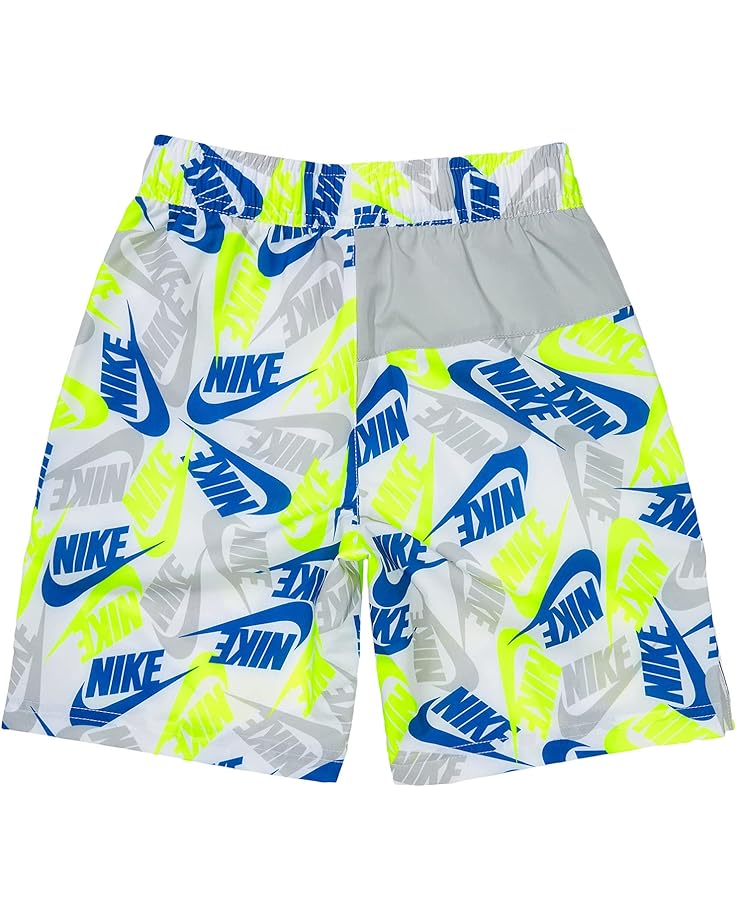 цена Шорты Nike Woven All Over Print Shorts, цвет White/Light Smoke Grey/Light Smoke Grey