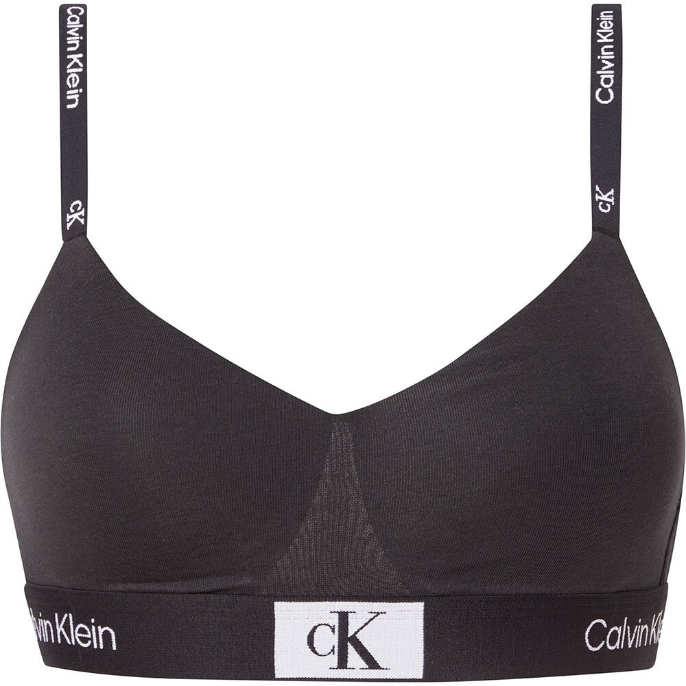 

Бюстгальтер Calvin Klein Lght Lined Bralette Bra, черный