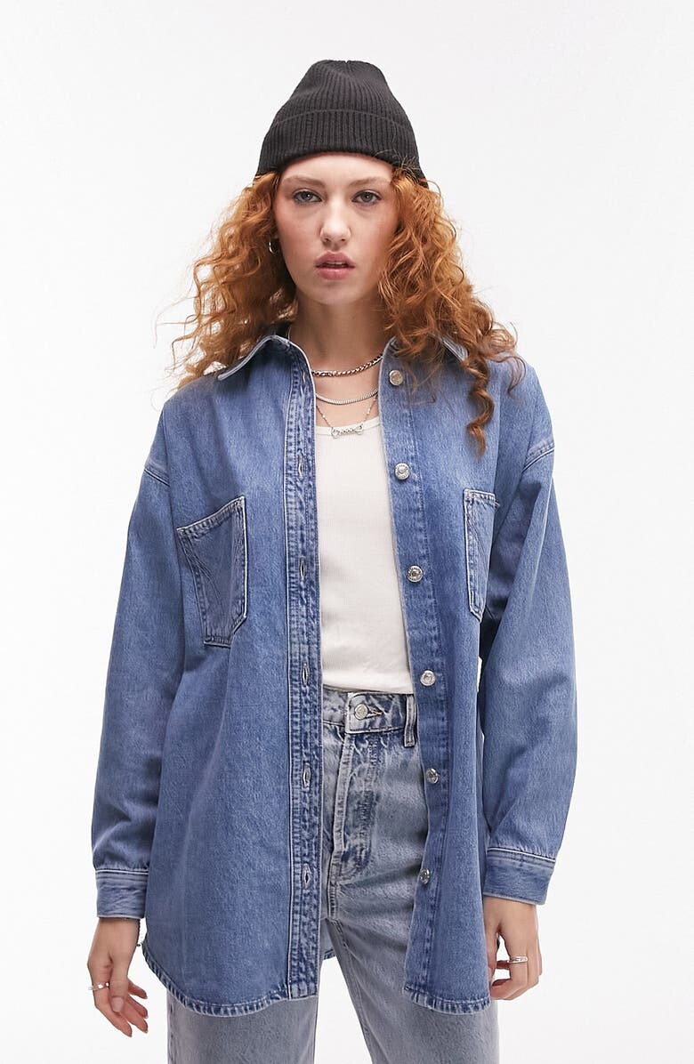

Джинсовая куртка TOPSHOP