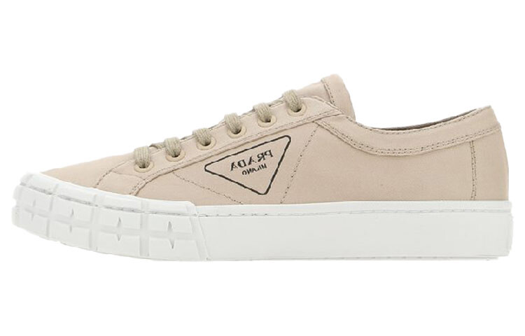 

Кроссовки женские Prada Skateboard Wheel, бежевый