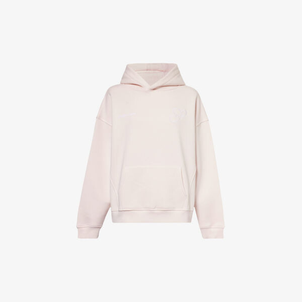 

Толстовка свободного кроя из хлопковой смеси с фирменной вышивкой Sisters & Seekers, розовый