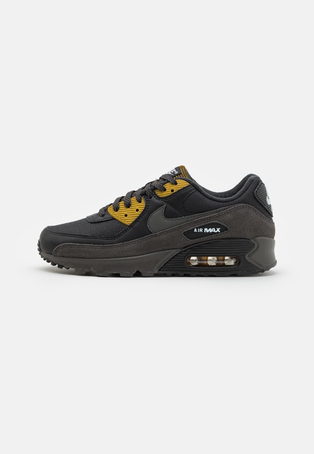 

Кроссовки Nike AIR MAX 90, черный/средний ясень/втулки