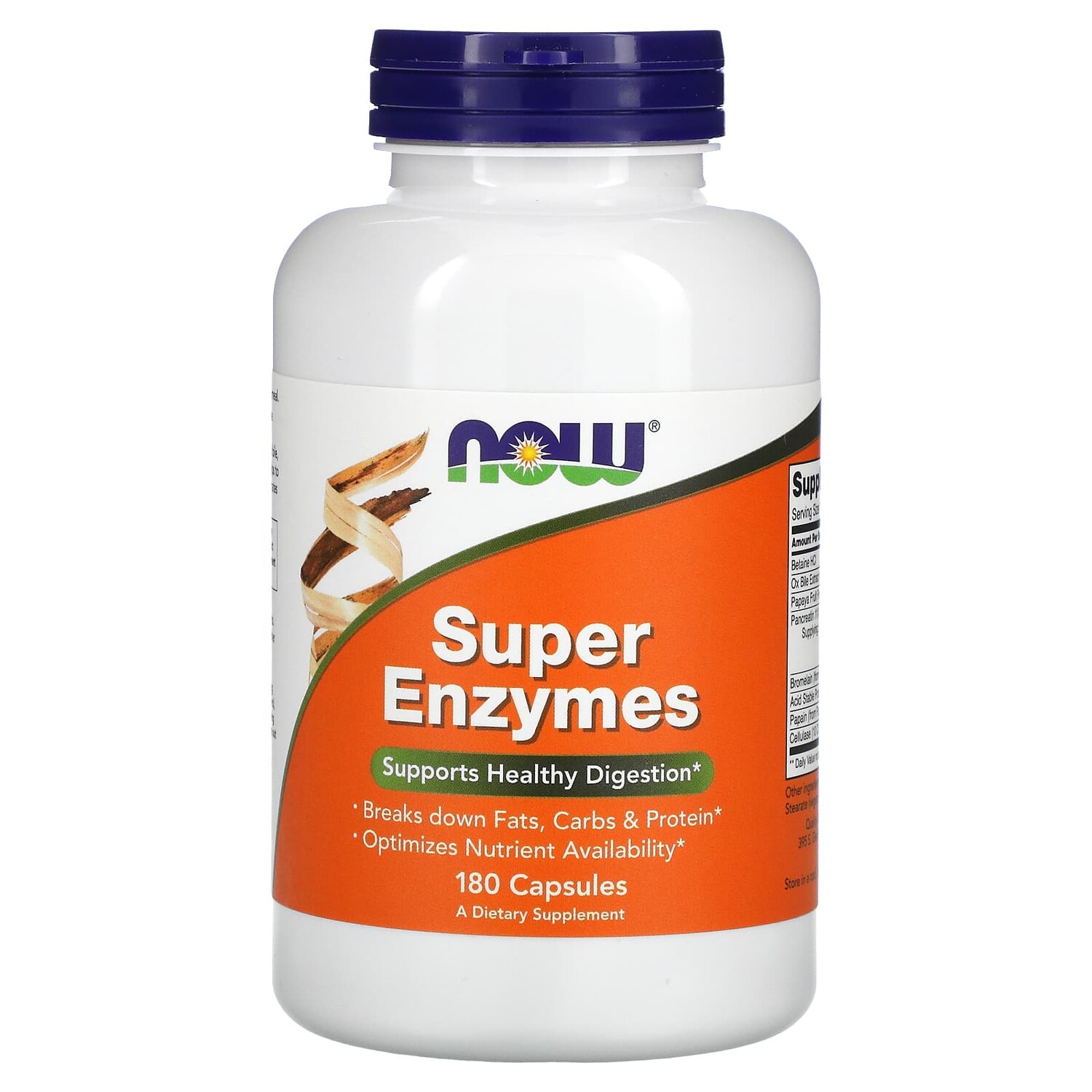 

Суперферменты, 180 капсул, NOW Foods