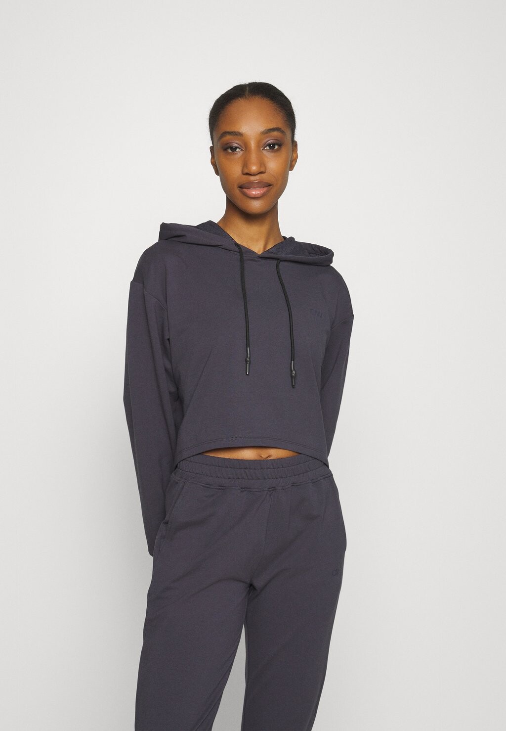 

Толстовка STRIDE CROPPED HOODIE ICANIWILL, цвет navy