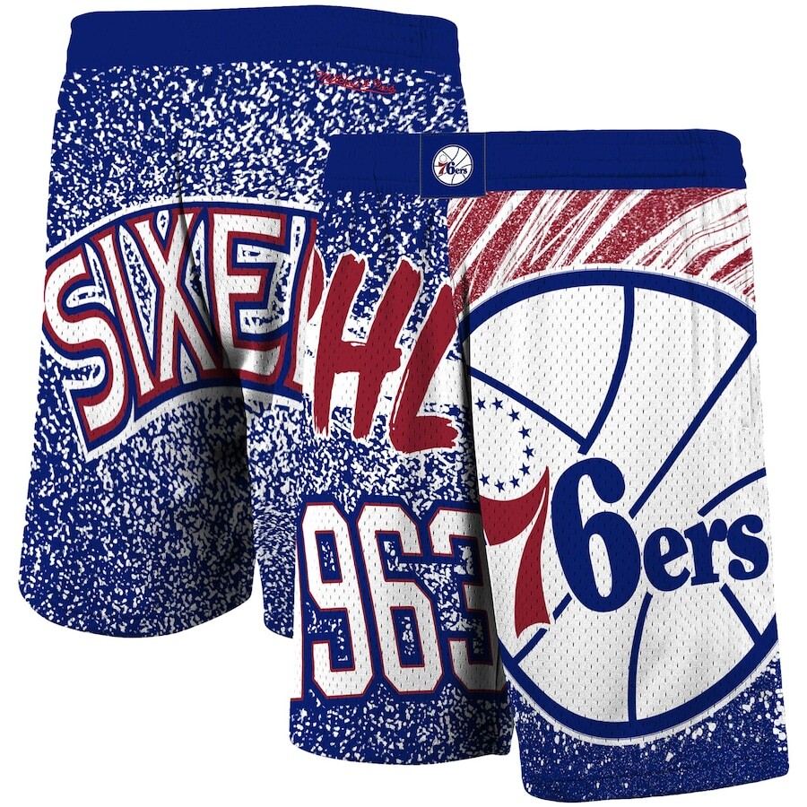 

Шорты Mitchell & Ness Philadelphia 76Ers, роял