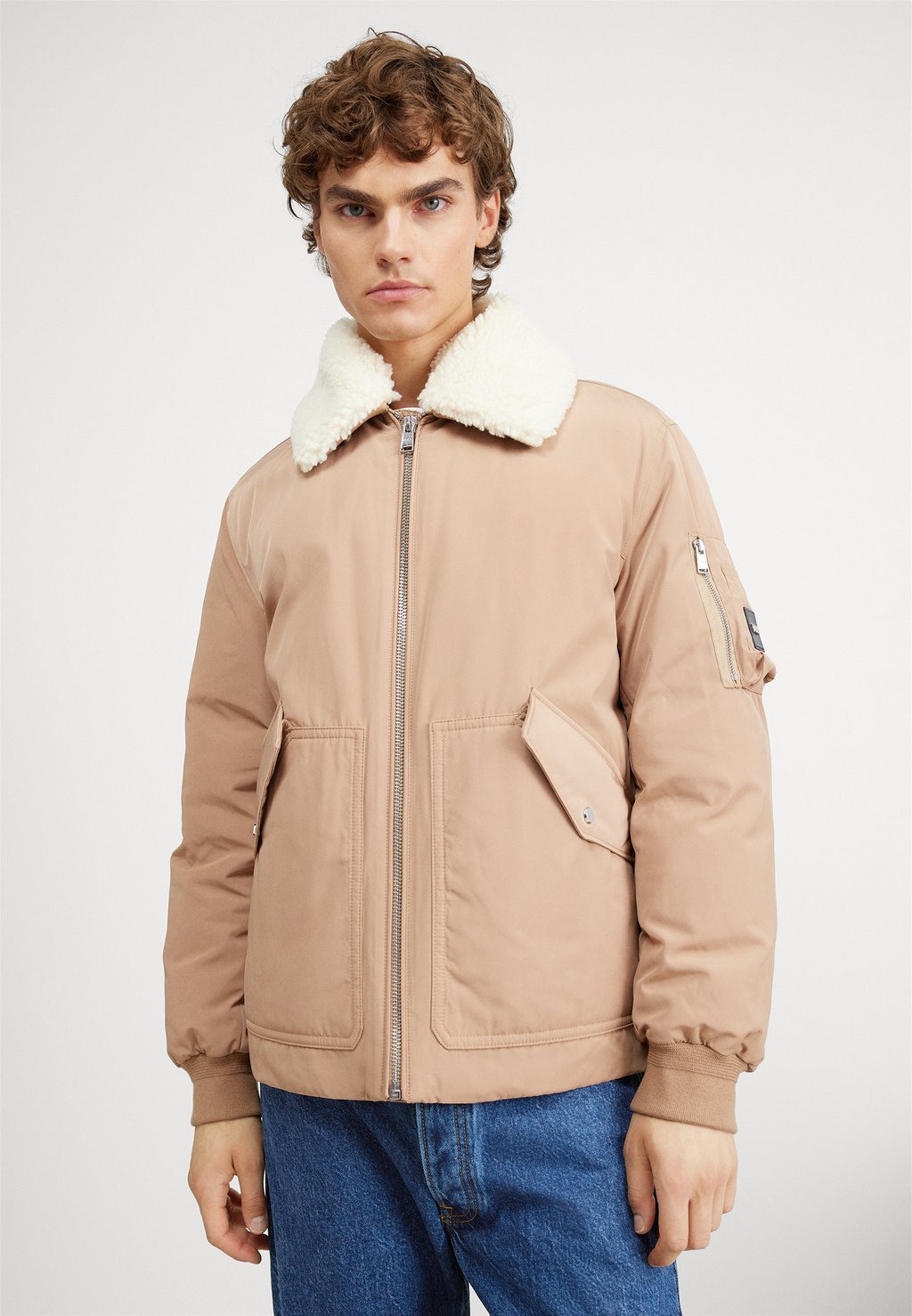 

Куртка Зимняя BOSS CALLIANO, цвет medium beige