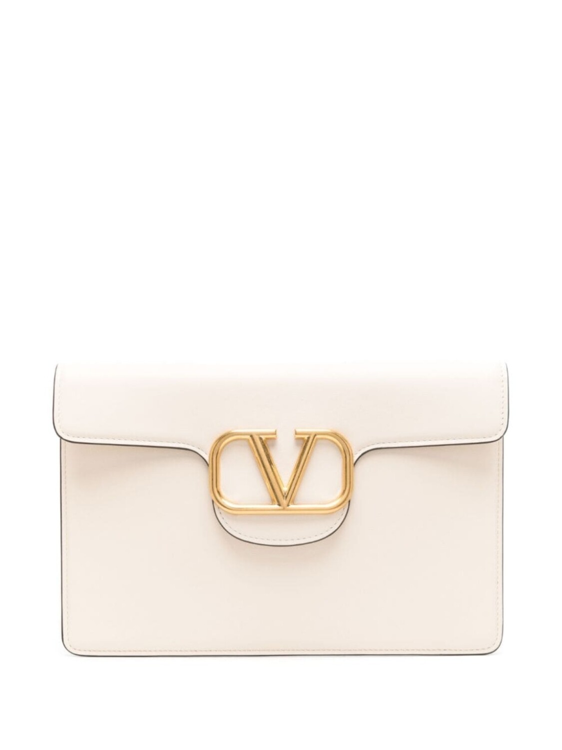 

Valentino Garavani клатч с логотипом VLogo Signature, нейтральный цвет