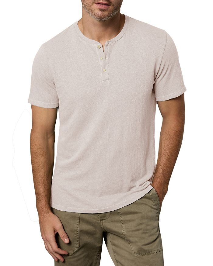 

Лайонел Хлопок и лен Solid Henley Velvet by Graham & Spencer