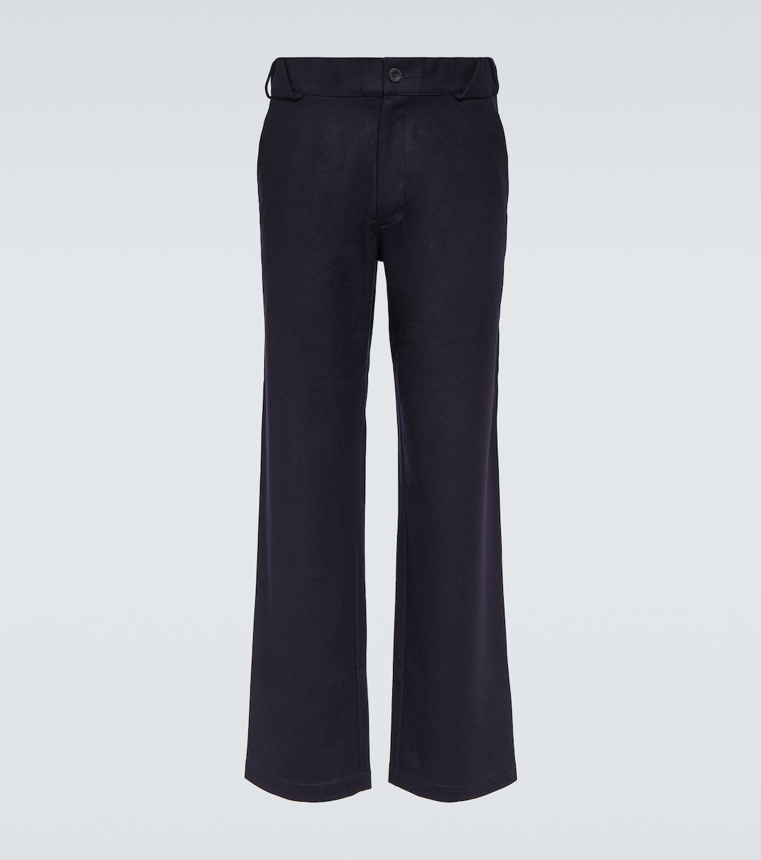 цена Прямые брюки из смесовой шерсти Gr10K, синий