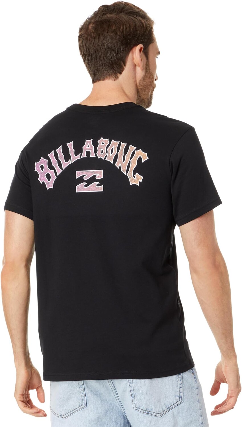 

Футболка с короткими рукавами Arch Fill Billabong, черный