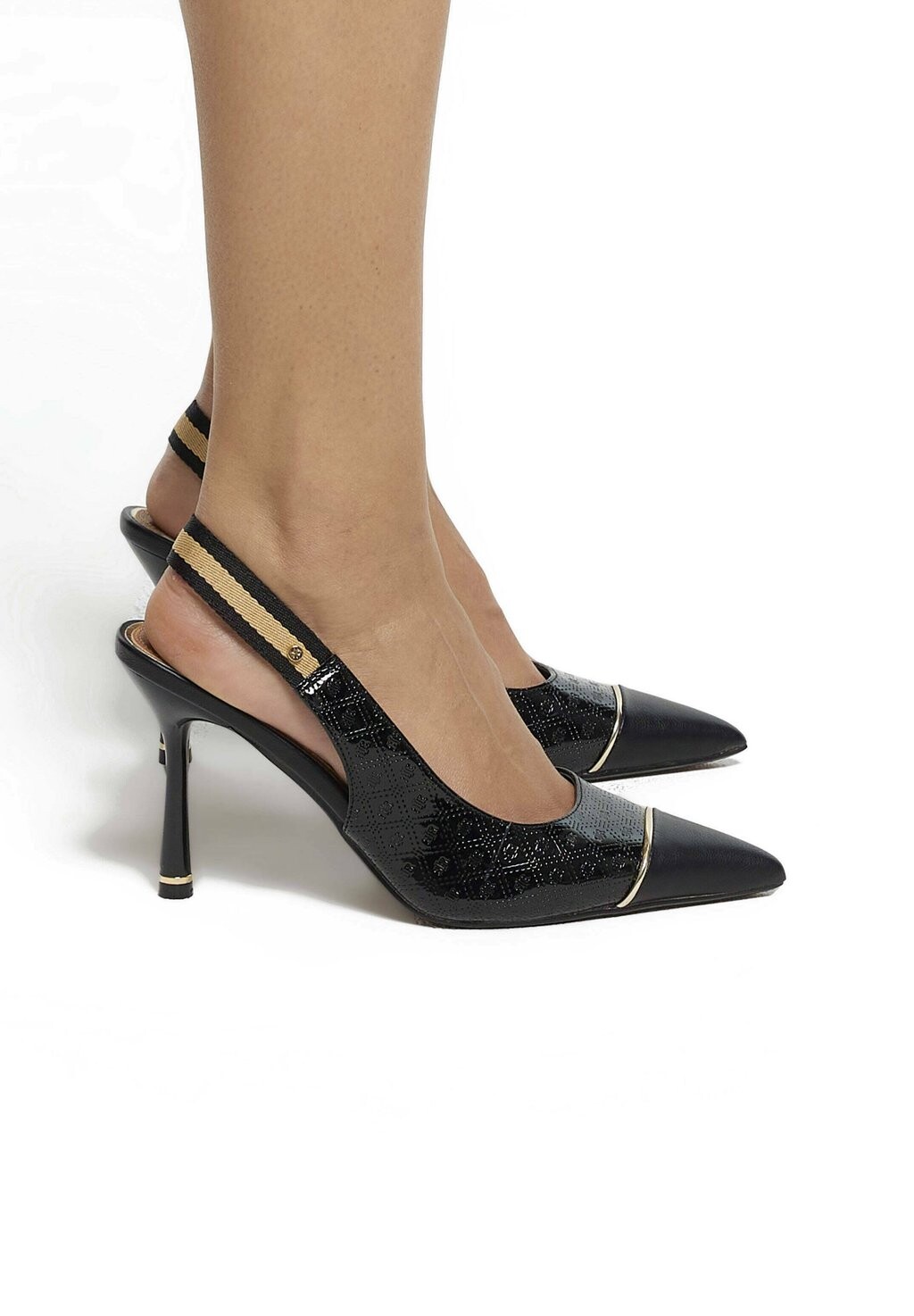 

Туфли на высоком каблуке River Island, цвет black