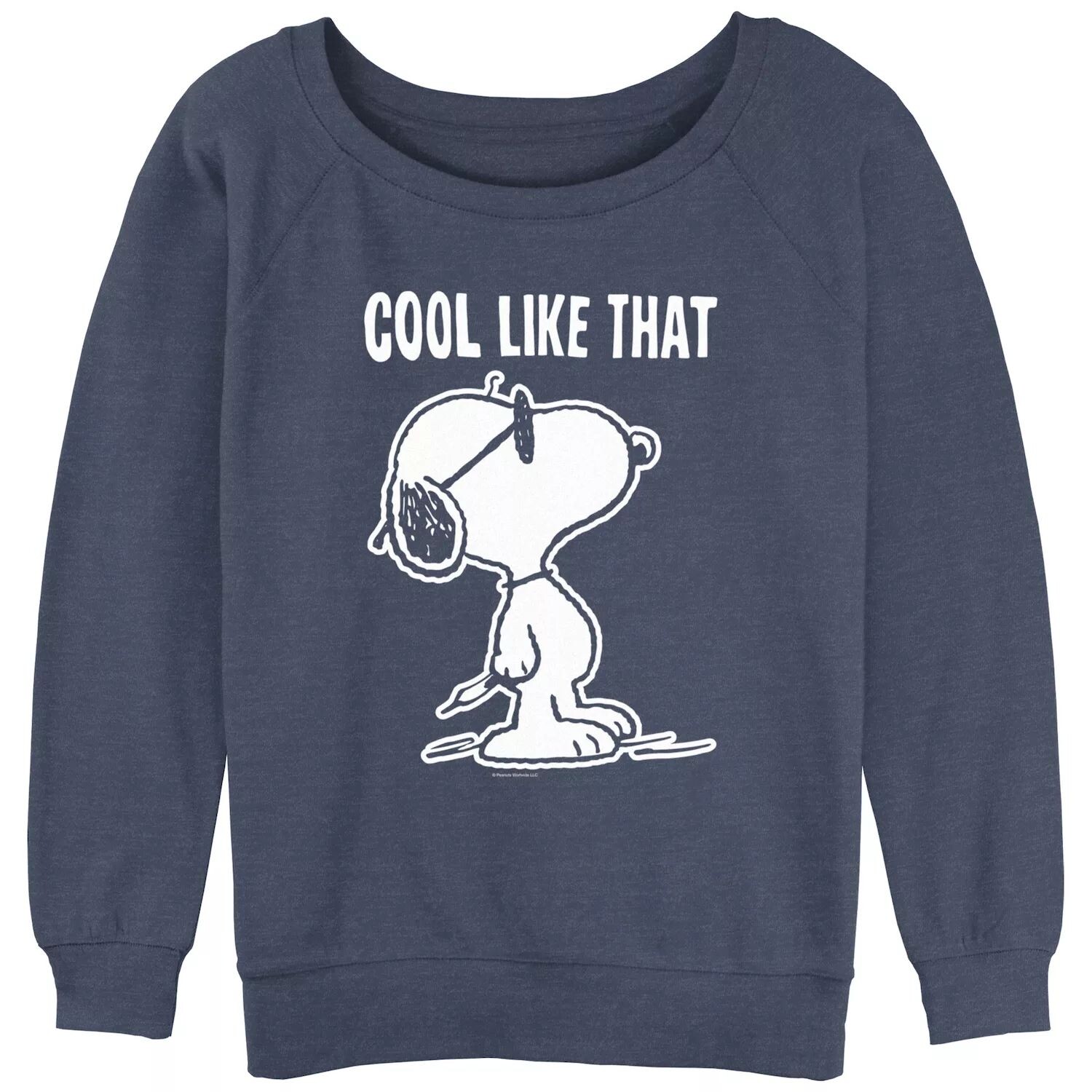 

Классический махровый пуловер с напуском для юниоров Peanuts Classic Cool Like This Snoopy Licensed Character