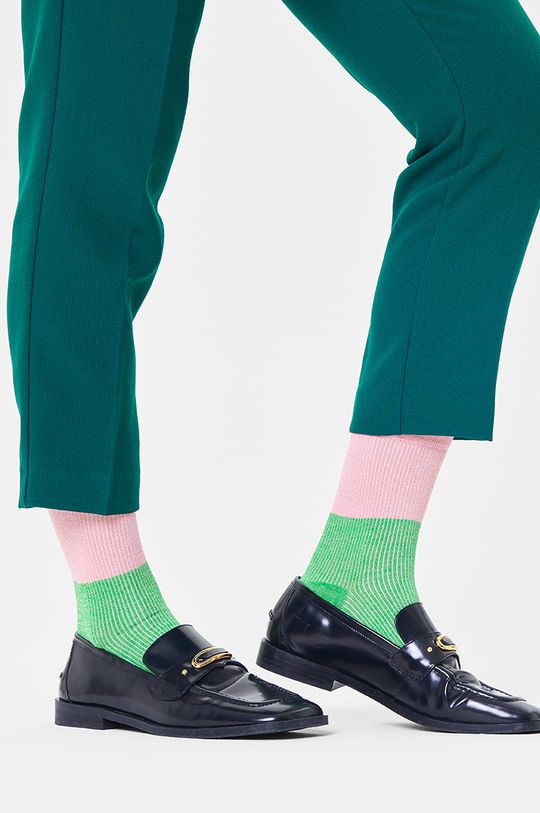 Носки Happy Socks, мультиколор носки happy socks размер 205 голубой мультиколор