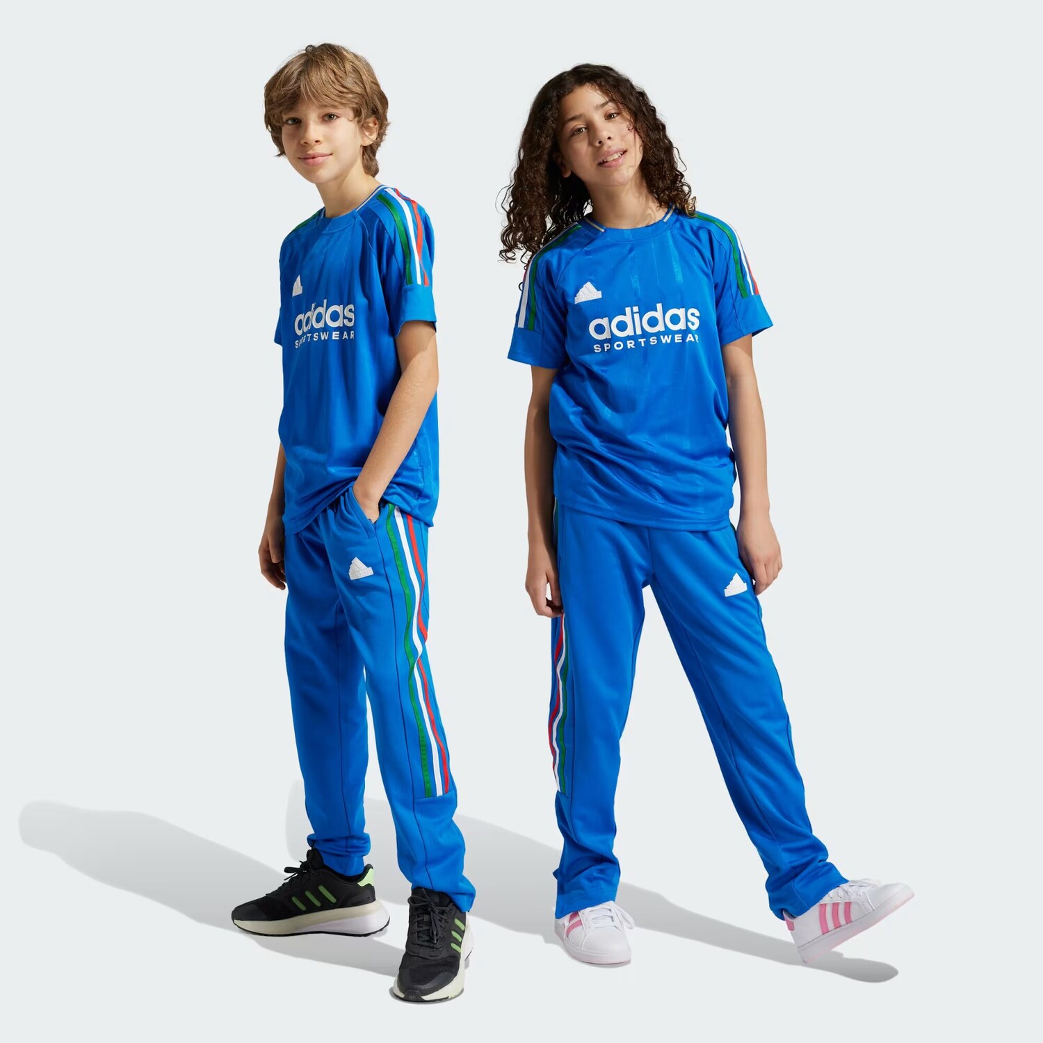 

Брюки Tiro Nations Pack для детей Adidas, цвет Blue/Green/White/Red