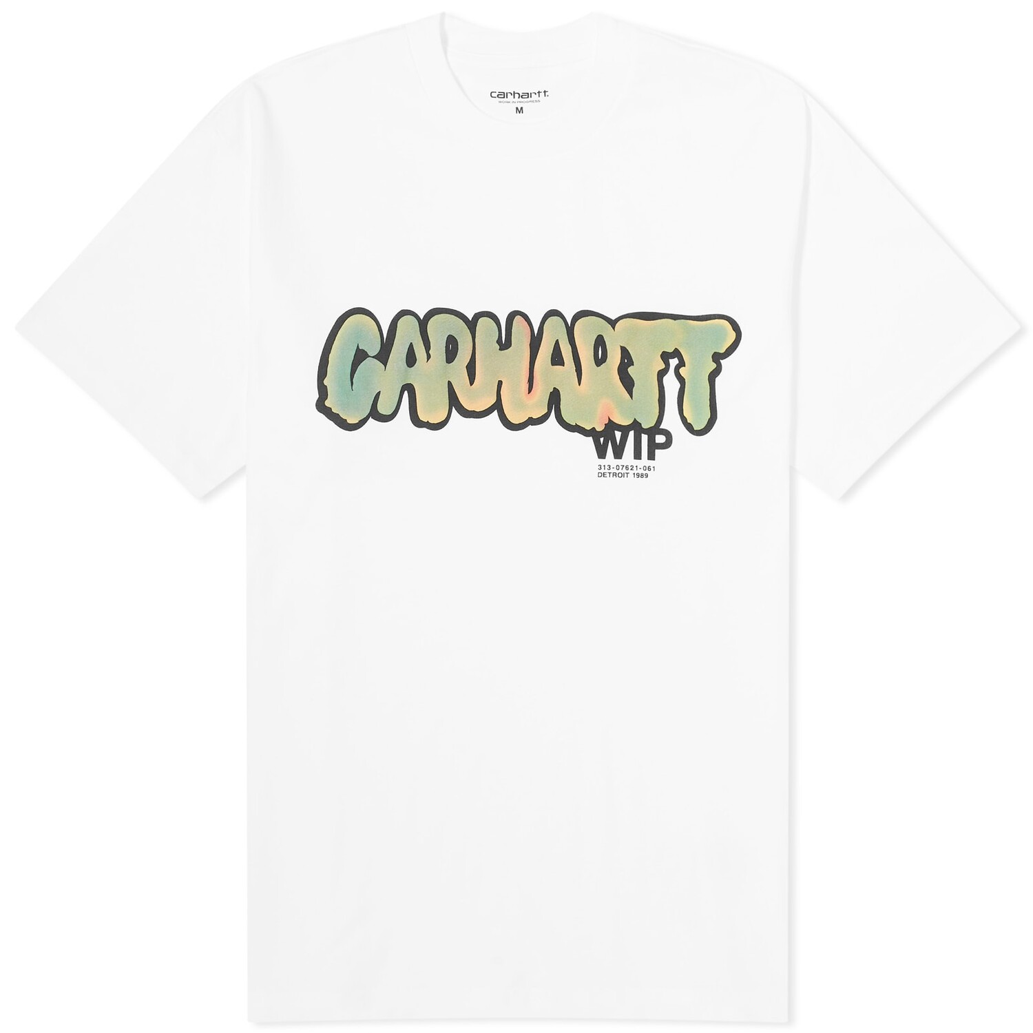 

Футболка Carhartt Wip Drip Logo T-Shirt, белый
