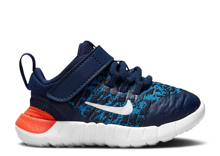 

Кроссовки Nike FREE RN 2021 TD 'MIDNIGHT NAVY ORANGE', синий