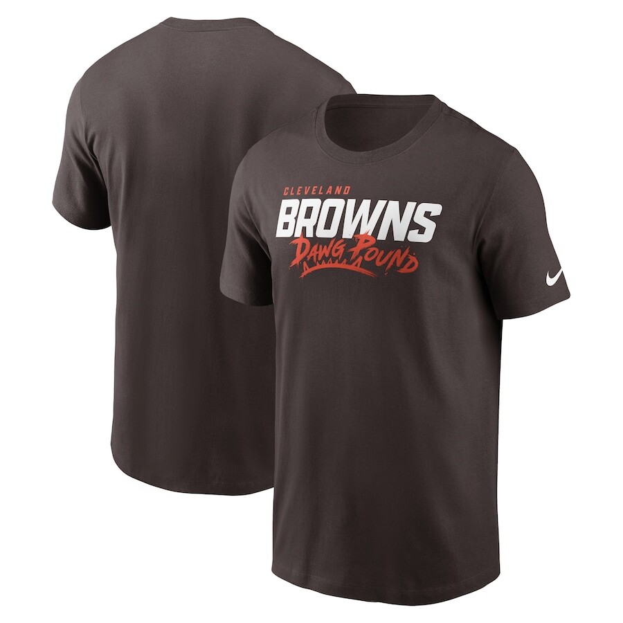 

Футболка с коротким рукавом Nike Cleveland Browns, коричневый