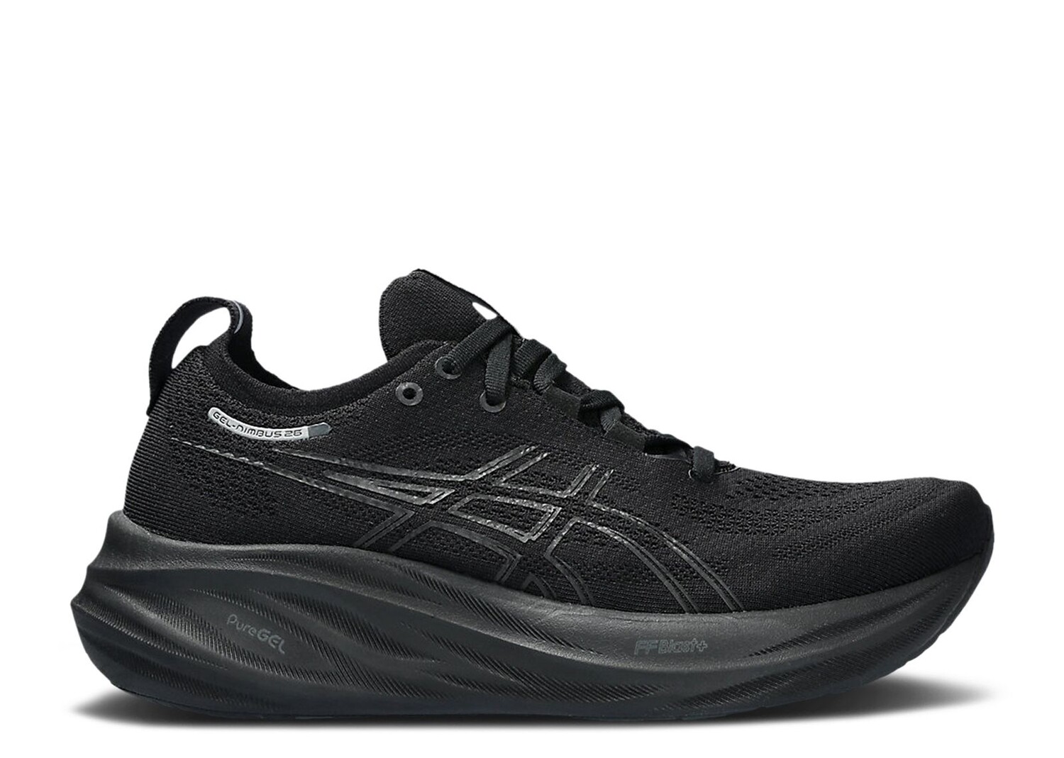 

Кроссовки ASICS Wmns Gel Nimbus 26 'Triple Black', черный