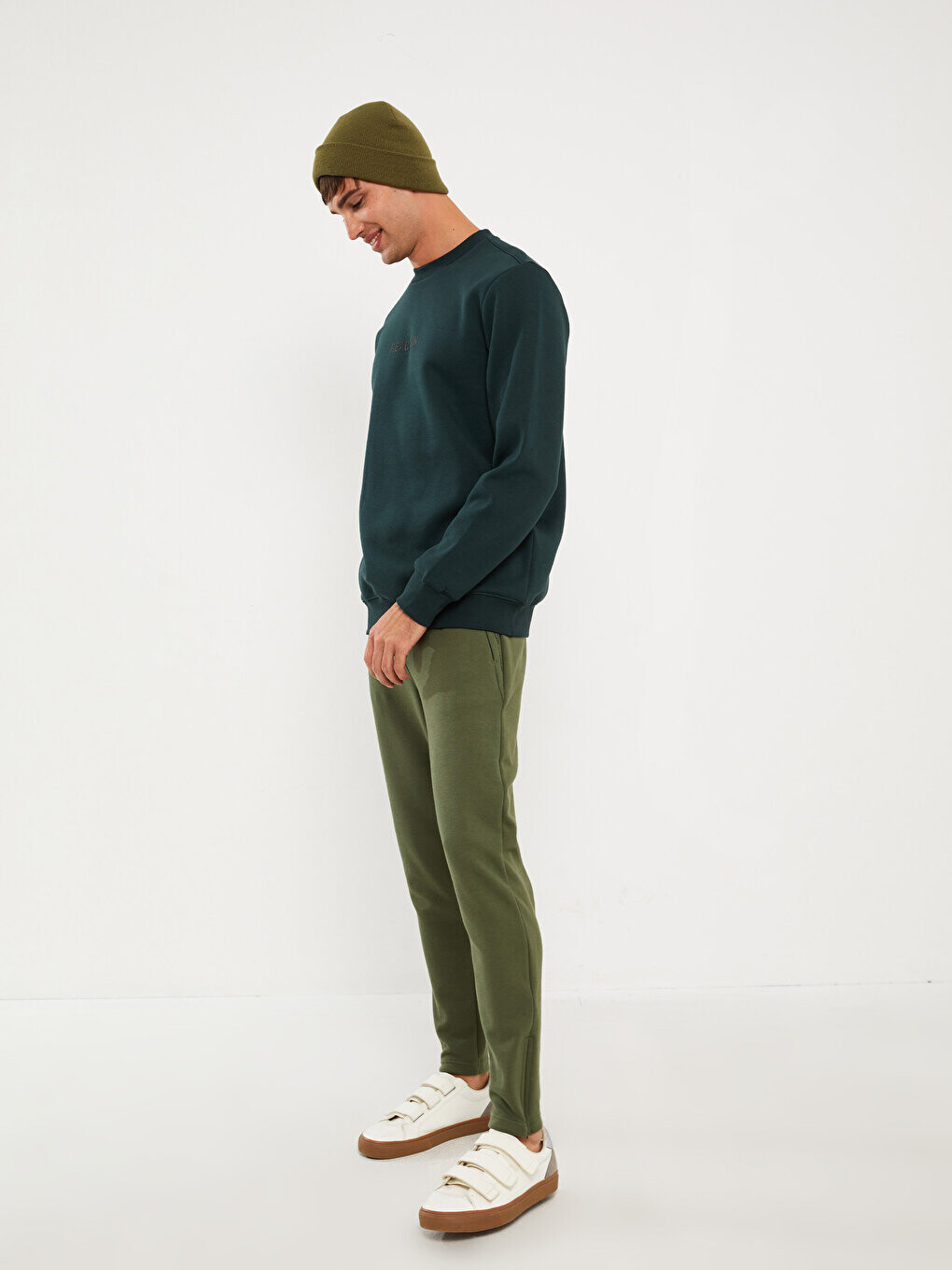 

Мужские спортивные штаны узкого кроя LCW Casual, зеленый