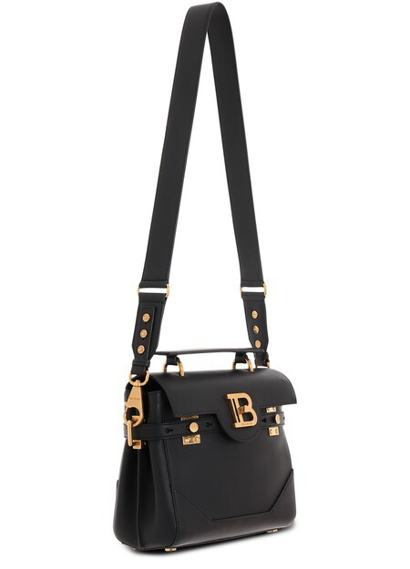 

Ручка | Съемный ремешок | Пряжка с логотипом | Металлический логотип спереди | Внутренний карман на молнии Balmain, черный