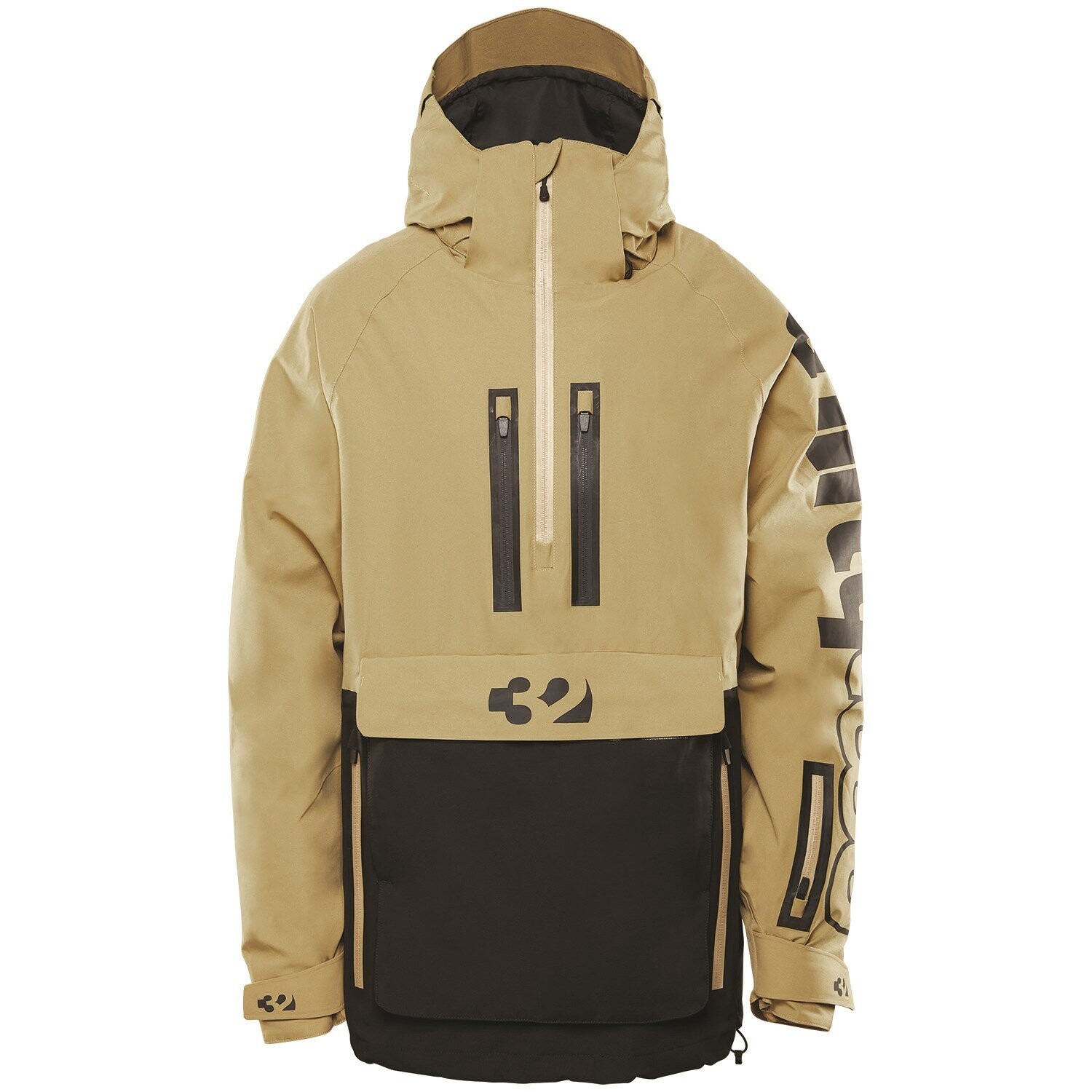 

Анорак thirtytwo Light, цвет Black/Tan