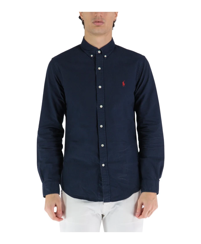 

Повседневная рубашка Polo Ralph Lauren, синий