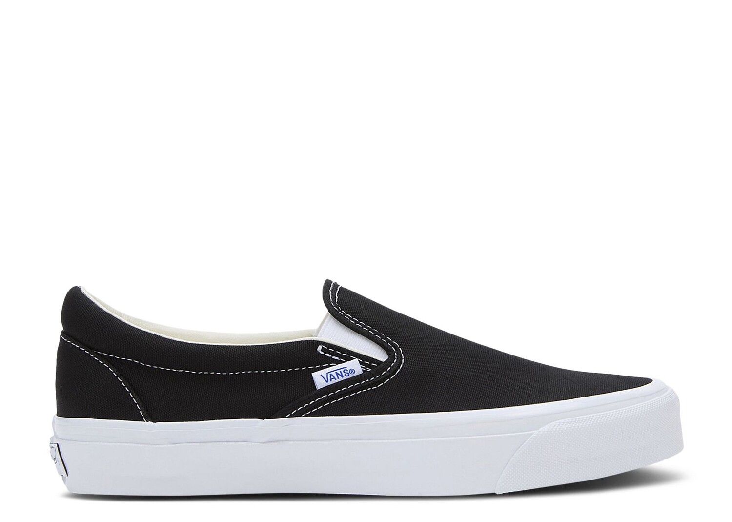 

Кроссовки Vans Slip-On Reissue 98 Lx 'Black White', черный