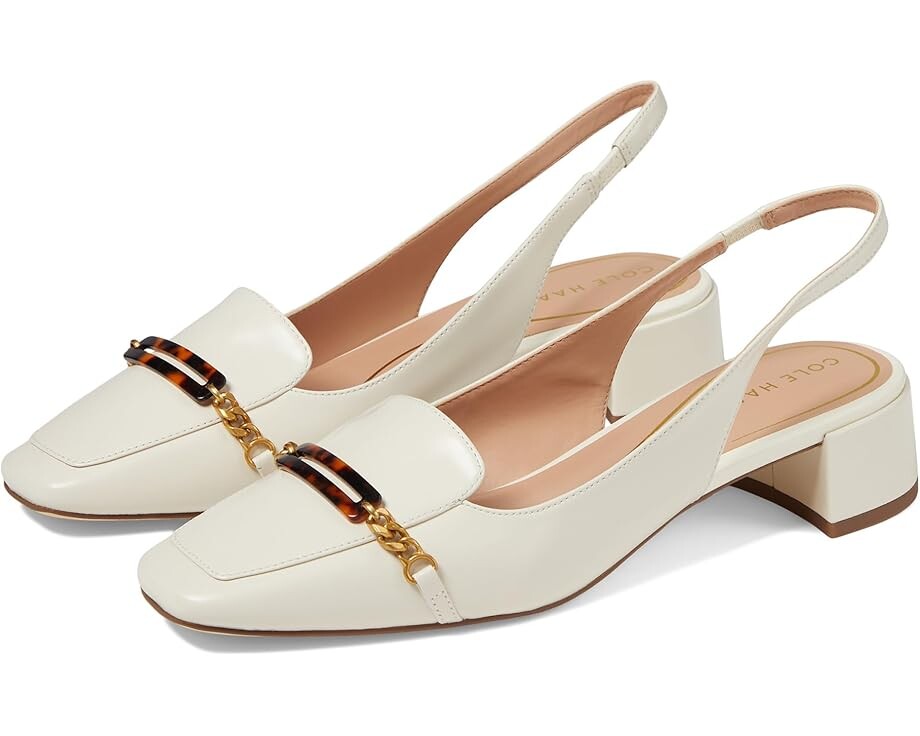 

Туфли Cole Haan Penley Slingbck Pump, цвет Ivory Box Leather