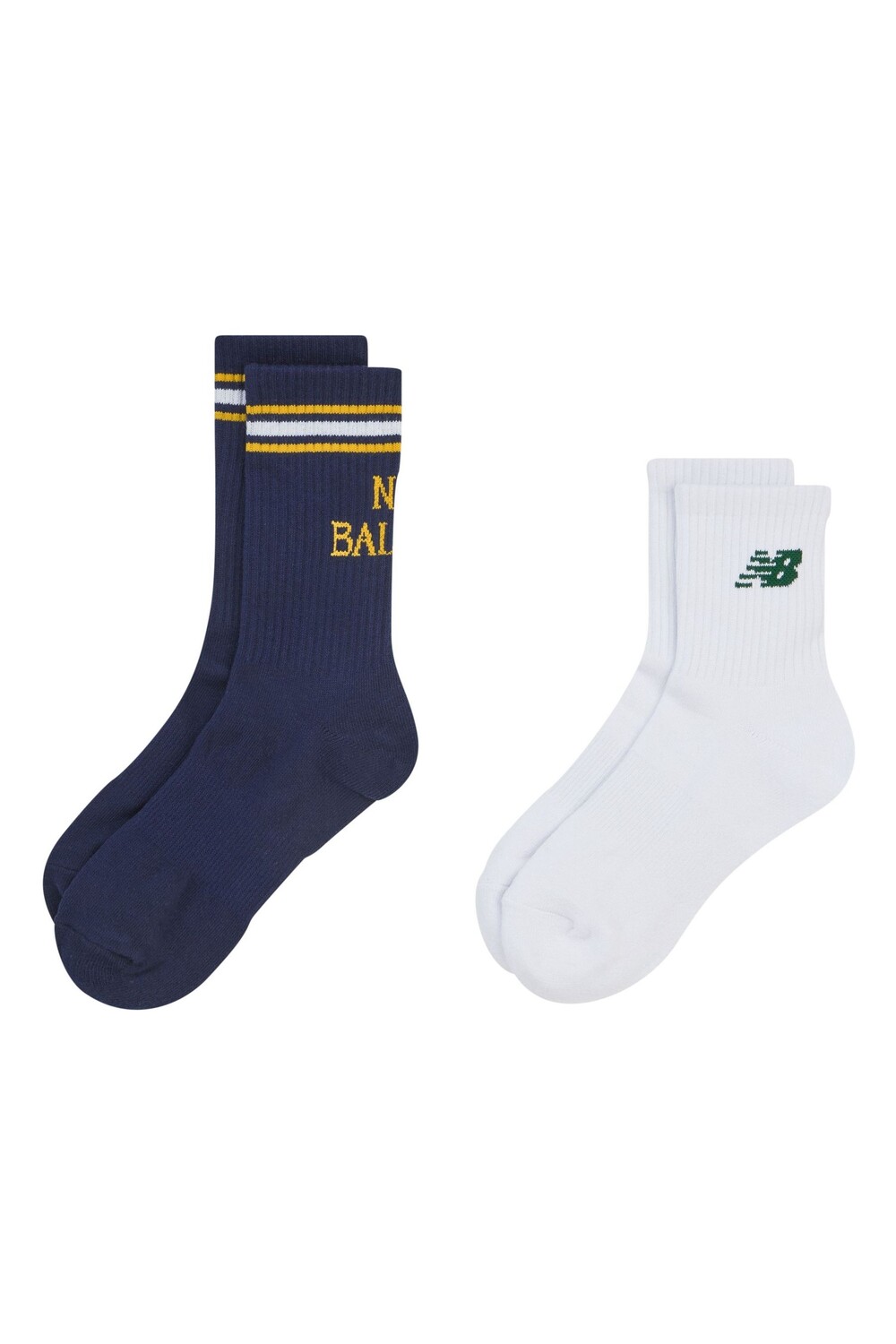 

Комплект из 2 пар носков до щиколотки и до середины икры New Balance, синий