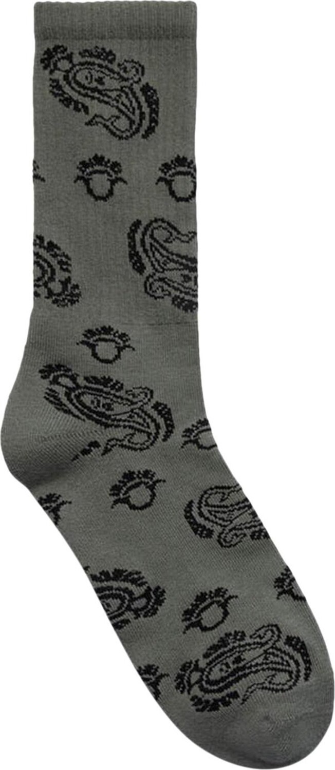 

Носки Carhartt WIP Paisley 'Jacquard Plant', серый