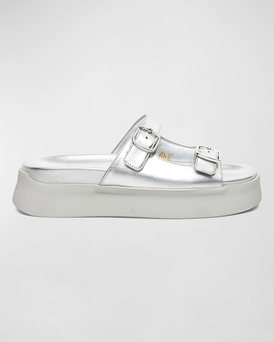 

Сандалии Pegasus с двойной пряжкой Santoni