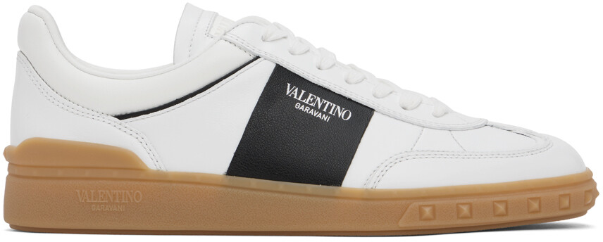 

Белые кроссовки Upvillage из телячьей кожи Valentino Garavani, Серый
