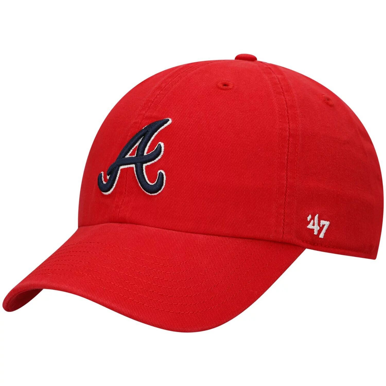 

Мужская красная регулируемая кепка Atlanta Braves Team 47 '47