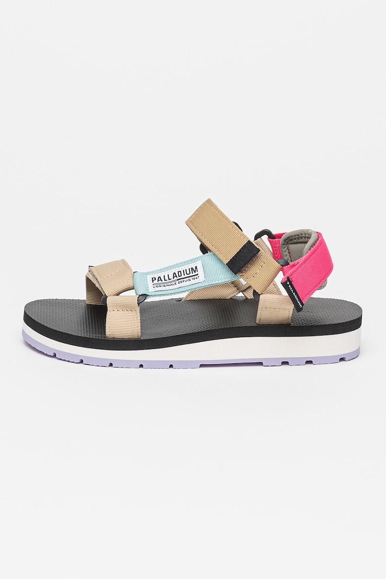 

Босоножки Outdoorsy Urbanity на танкетке с липучками Palladium, фуксия