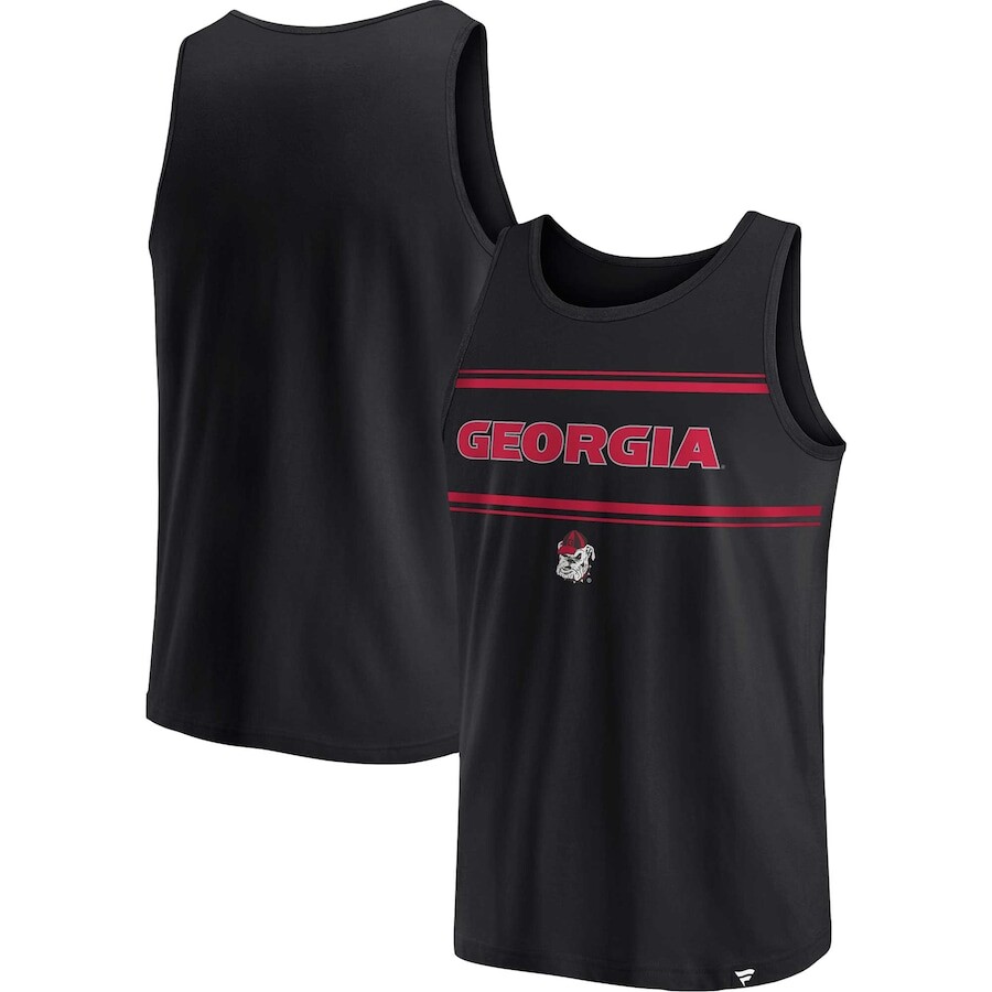 

Майка Fanatics Branded Georgia Bulldogs, черный