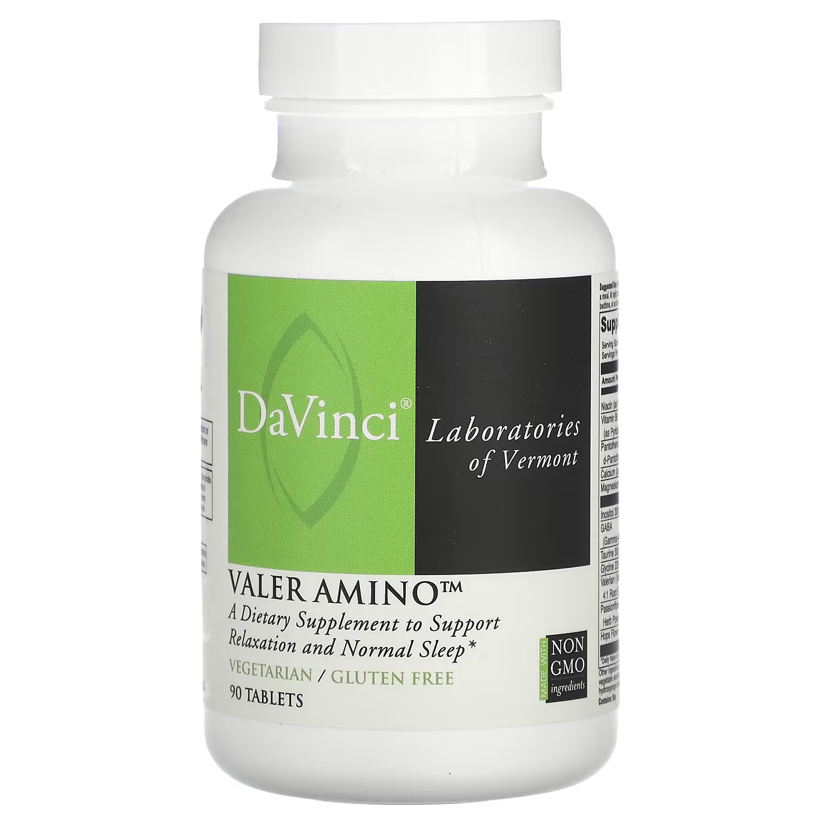 Пищевая добавка DaVinci Laboratories of Vermont Valer Amino, 90 таблеток