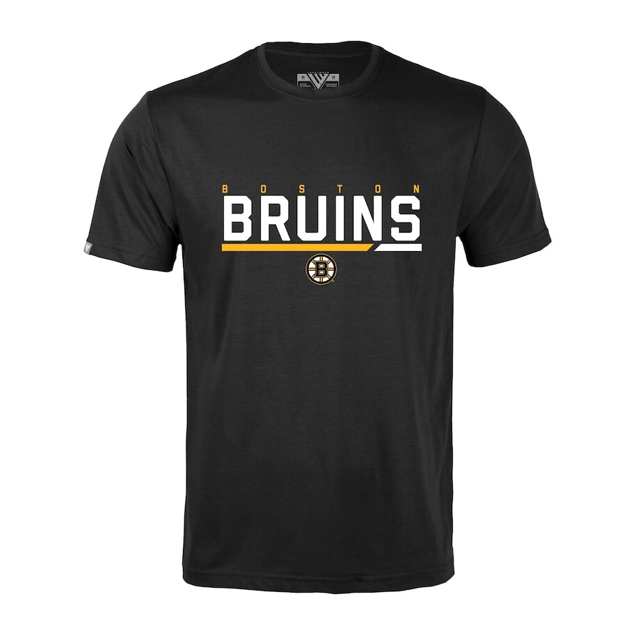 

Футболка с коротким рукавом Levelwear Boston Bruins, черный