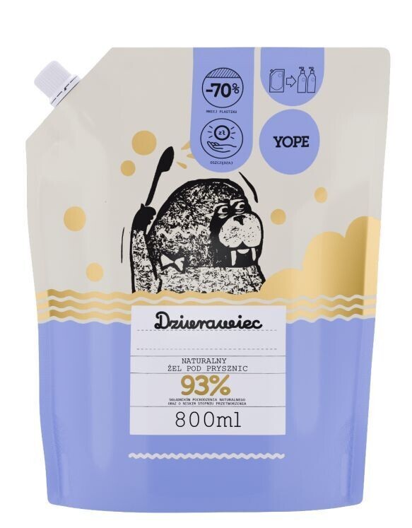

Yope Dziurawiec Refill пополнение - гель для душа, 800 ml