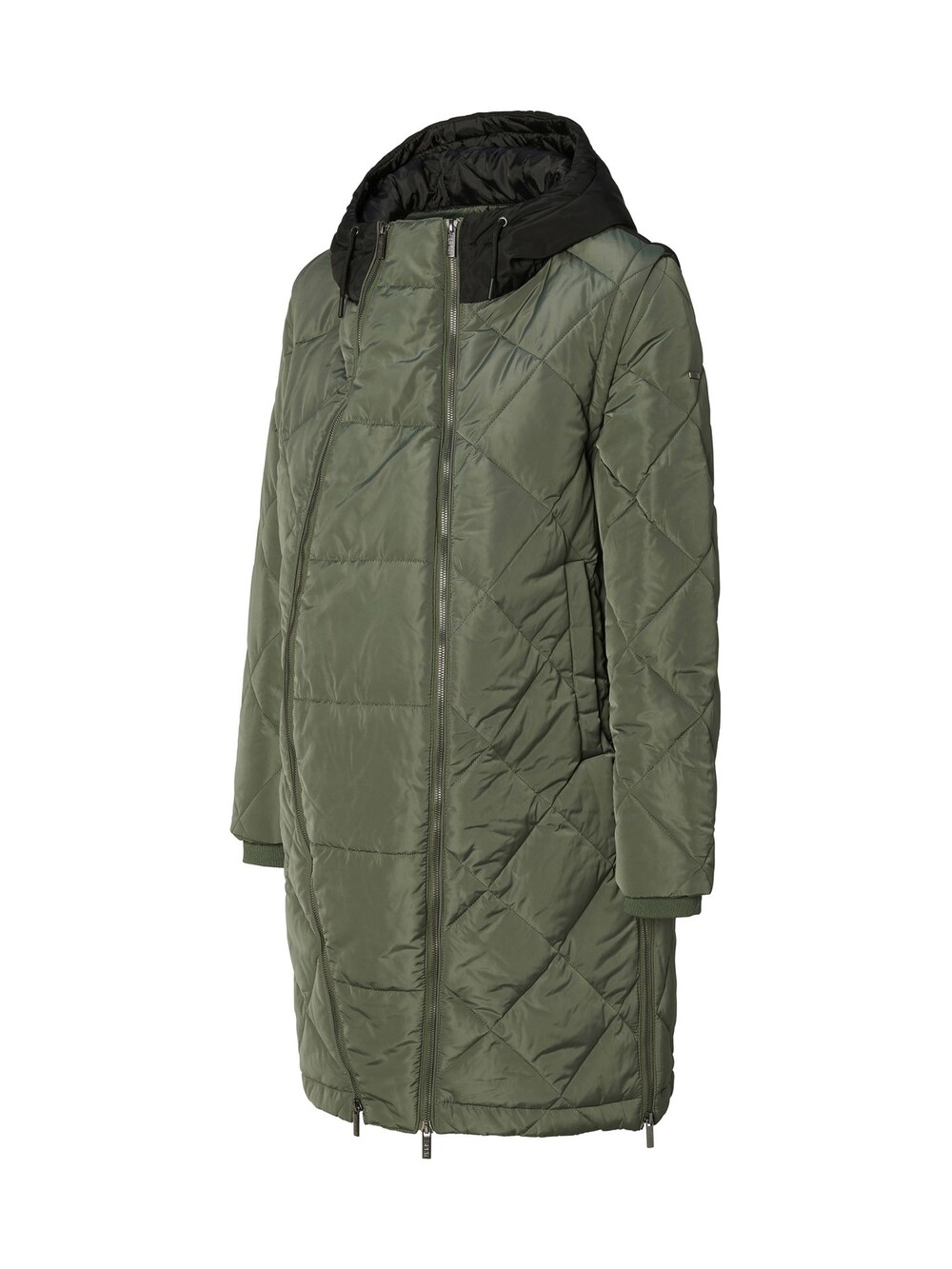 Зимнее пальто Esprit, темно-зеленый