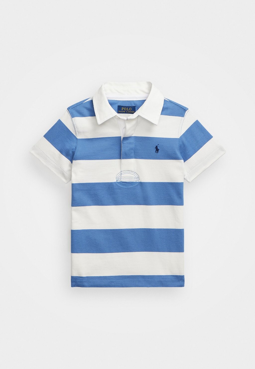

Рубашка-поло Polo Ralph Lauren, цвет nimes blue/deckwash white