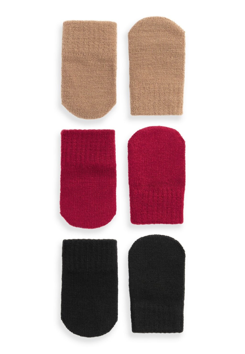 

Варежки 3 Pack Magic Mitts Next, цвет black red camel brown