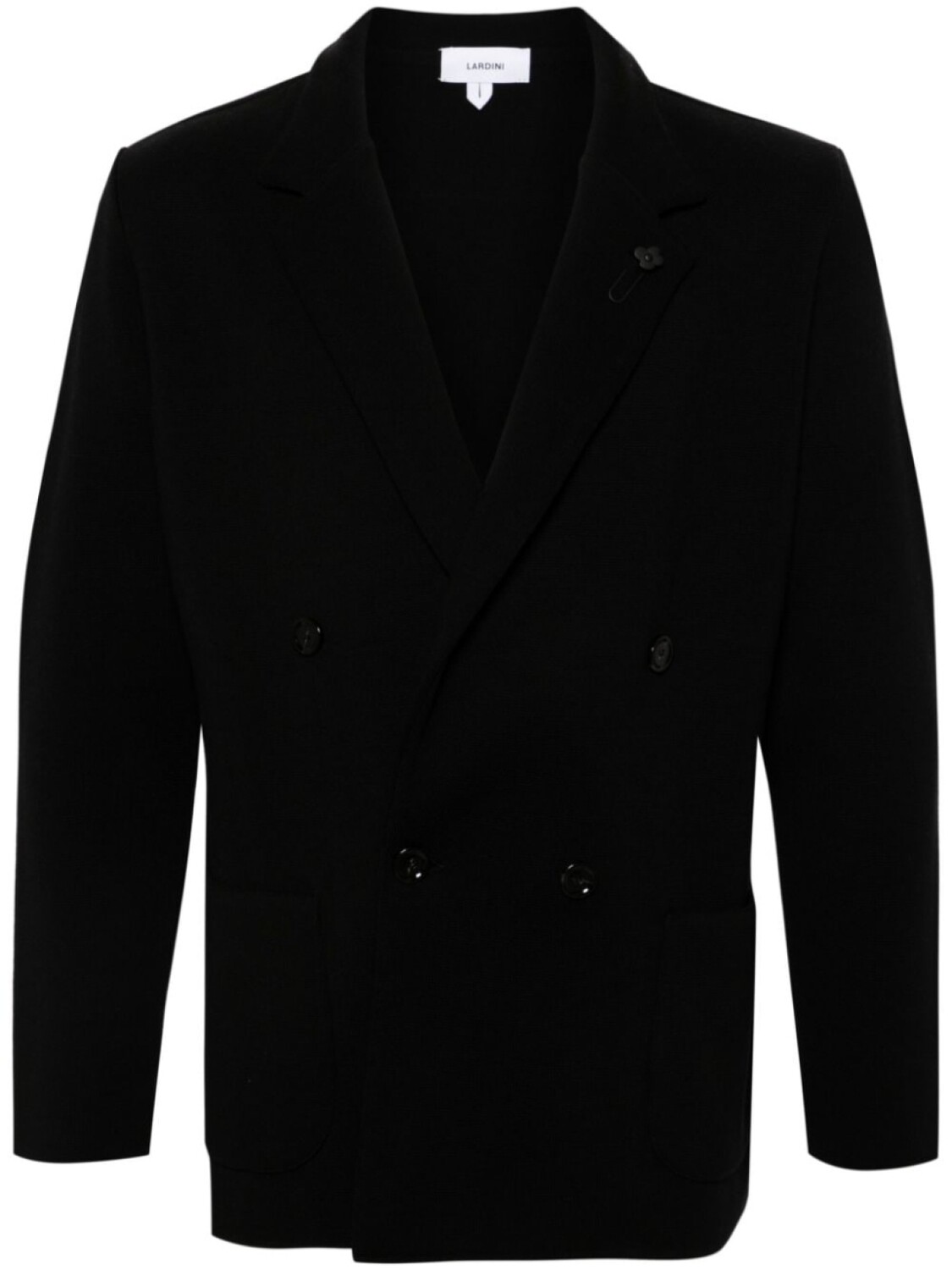 

Lardini блейзер с брошью, черный