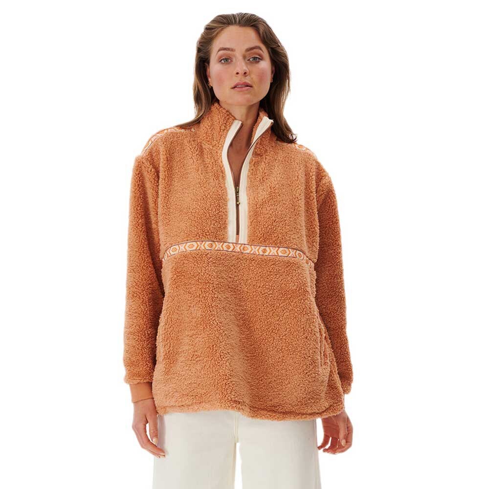 

Толстовка Rip Curl Surf Treehouse 1/4 Zip Half Zip, оранжевый