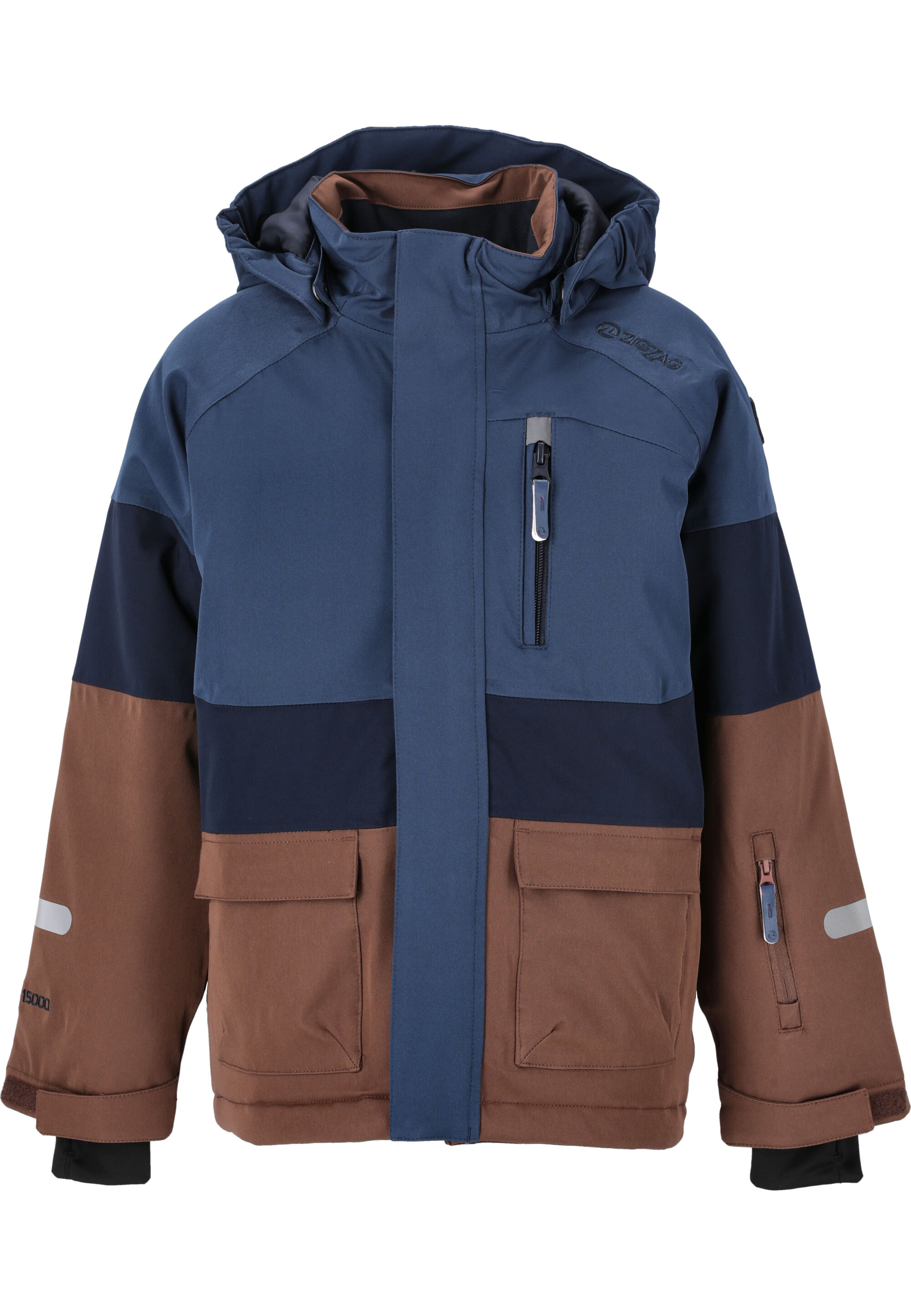 цена Лыжная куртка Zigzag Skijacke Taylora, цвет 2051 Insignia Blue