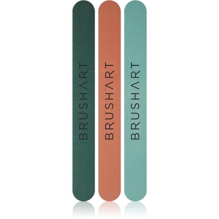 

Набор пилочек для ногтей BrushArt Accessories - Mix color, 3 шт.