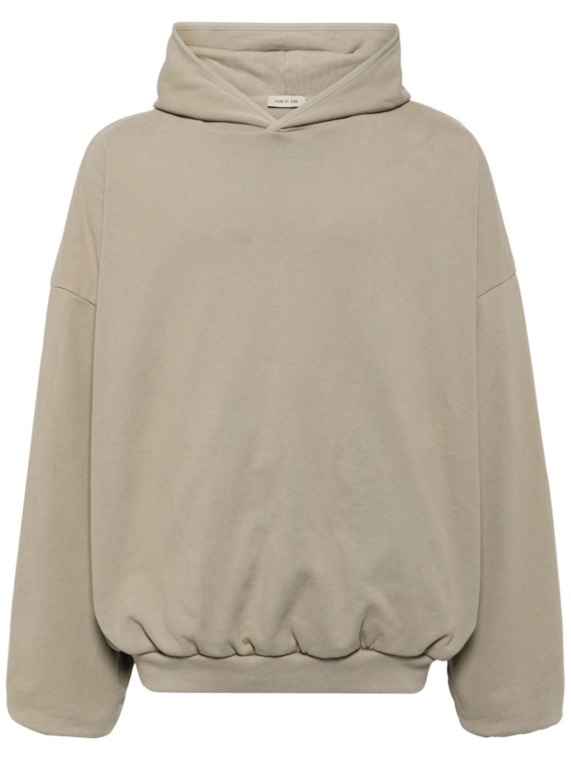 

Худи с длинными рукавами из хлопка Fear Of God, серый