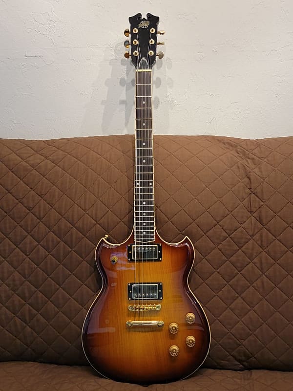 цена Электрогитара Eastwood BW ARTIST Solid Ash Body Bound Maple Set Neck Rosewood Fingerboard 6-String Electric Guitar