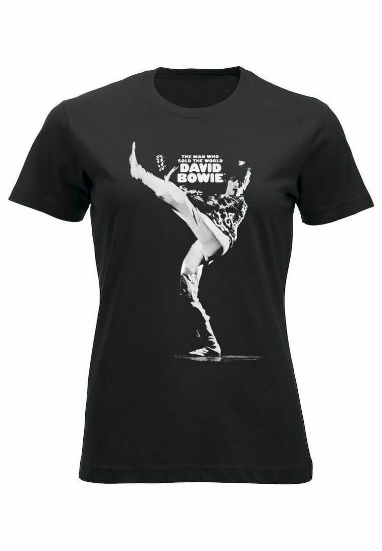 

Футболка с принтом Man Who Sold The World rockshirts, черный