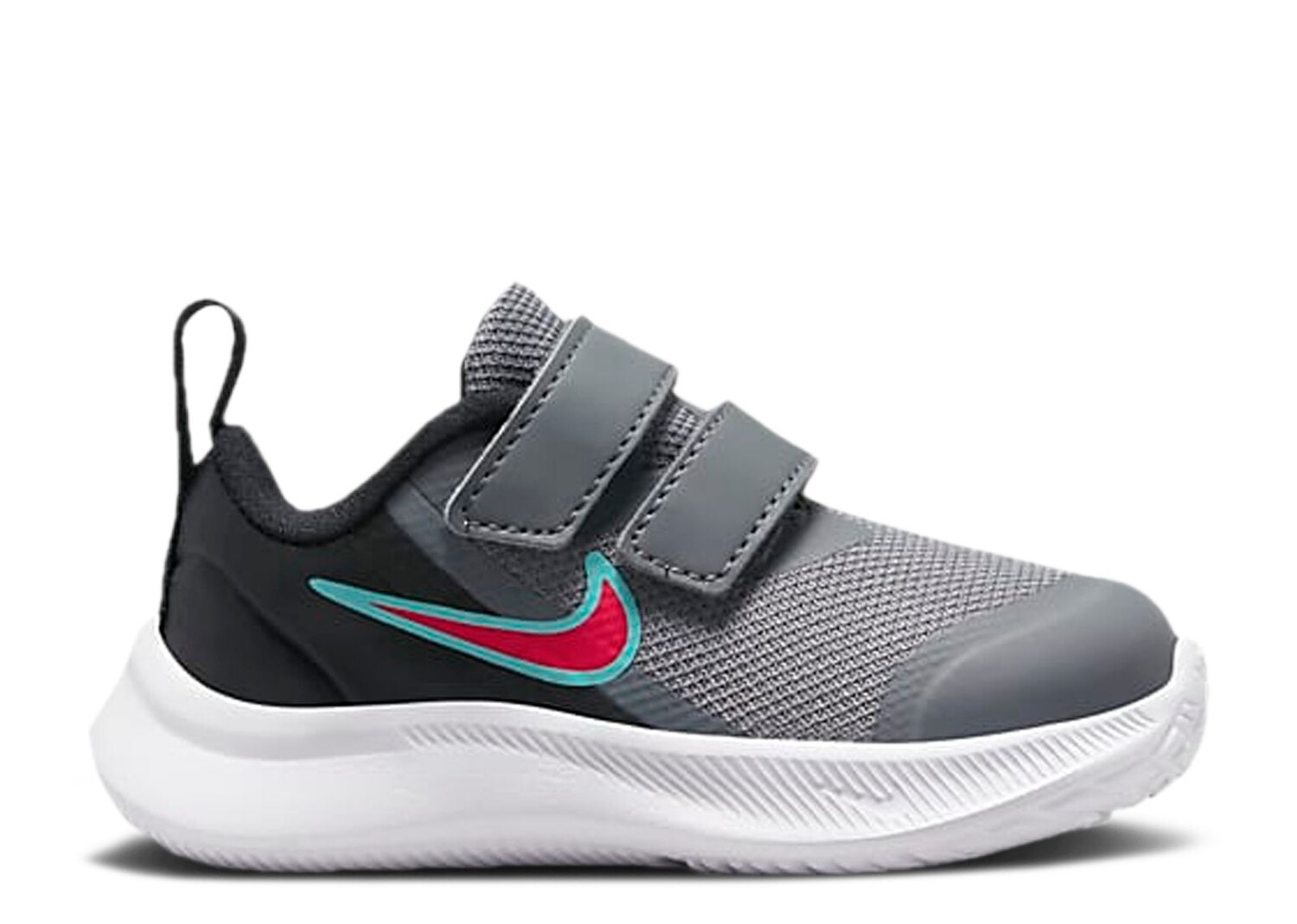 

Кроссовки Nike Star Runner 3 Td 'Smoke Grey Siren Red', серый